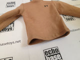 DAM Toys Loose 1/6th T-Shirt Long Sleeve (Tan,UA Logo)  #DAM4-U039