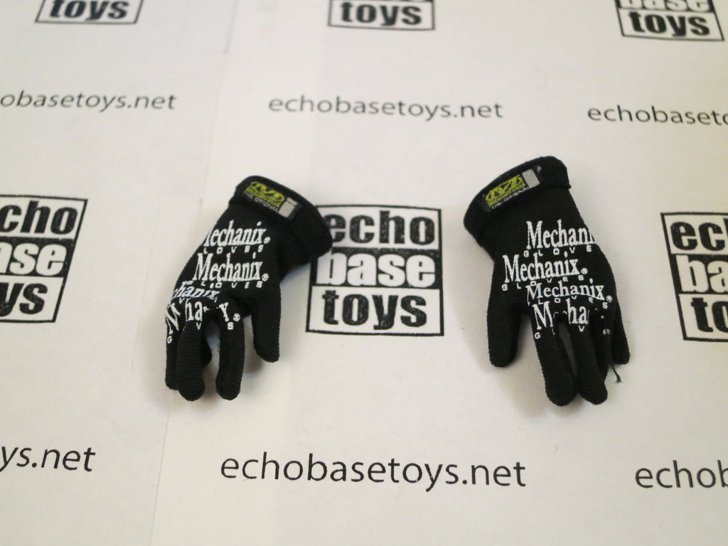 DAM Toys Loose 1/6th Gloves (Pair)(Mechanix)(Black) #DAM4-A293