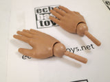DAM Toys Loose 1/6th Bendy Hands (lighter Tone) #DAMNB-H201