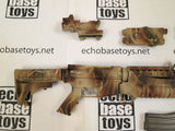 DAM Toys Loose 1/6th SOPMOD M4 Rifle w/M203 Rifle (Weathered,w/Accessories) #DAM4-W202