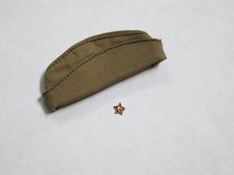 TOYS CITY Loose 1/6 WWII Russian "Pilotka" Side Cap (w/Star Emblem) #TCL5-H200