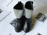 ALERT LINE 1/6 Loose WWII German Boots (Winter Felt,Grey) WWII Era #ALL1-B201