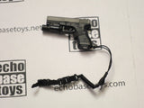 DAM Toys Loose 1/6th Glock 17 Pistol w/X300, Lanyard, & SF Leg Holster (Black) #DAM4-W035