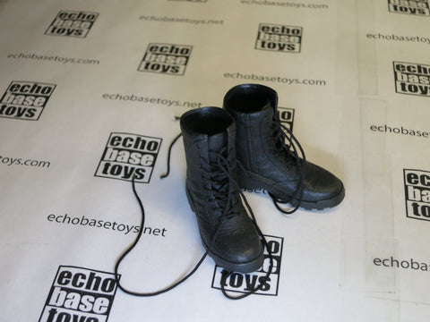 ART FIGURES Loose 1/6th Boots - Tactical Side Zip (Black) Modern Era #AFL4-B100