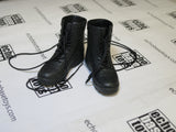 ART FIGURES Loose 1/6th Boots - Tactical Side Zip (Black) Modern Era #AFL4-B100