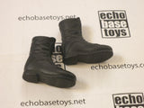 Dragon Models Loose 1/6th Scale Modern Military Tactical Boots (Black)(Female Size) #DRL4-B010