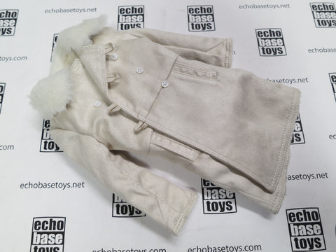 ALERT LINE 1/6 Loose WWII Russian Bekesha (Overcoat) - Warm Winter Fur (White) #ALL5-U800
