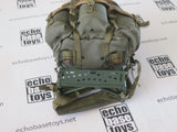 DAM Toys Loose 1/6th Back Pack - with Pack Frame (LC2)(OD)  #DAM4-P104