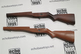 COO MODEL 1/6 Loose M14 Rifle Stock (Dark Wood) #CML4-X900
