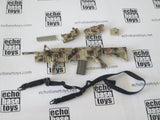 DAM Toys Loose 1/6th SOPMOD M4 Rifle w/M203 Rifle (Weathered,w/Accessories) #DAM4-W203