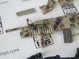 DAM Toys Loose 1/6th SOPMOD M4 Rifle w/M203 Rifle (Weathered,w/Accessories) #DAM4-W203