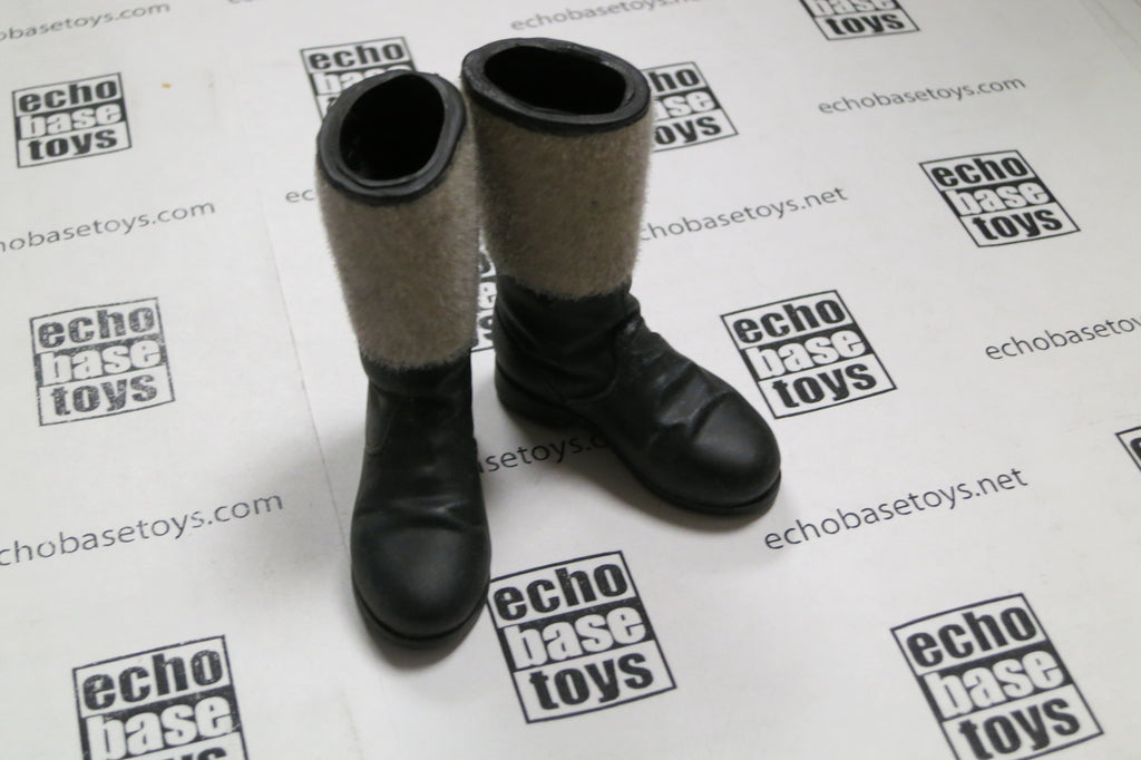 Dragon Models Loose 1/6th Scale WWII German Winter Felt Boots Flocked #DRL1-B301