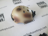 DAM Toys Loose 1/6th Helmet (Pro-Tec)(Tan,Weathered)(w/Accessories) #DAM4-H306