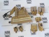 DAM Toys Loose 1/6th MLCS RHODESIAN RECON VEST(RRV)(Tan)  #DAM4-Y821