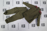 Dragon Models Loose 1/6th Scale WWII Russian Shirt (OD) "no pockets" w/trousers "Corporal" piping (Pink) #DRL5-U108