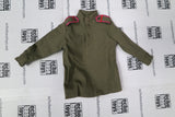 Dragon Models Loose 1/6th Scale WWII Russian Shirt (OD) "no pockets" w/trousers "Corporal" piping (Pink) #DRL5-U108