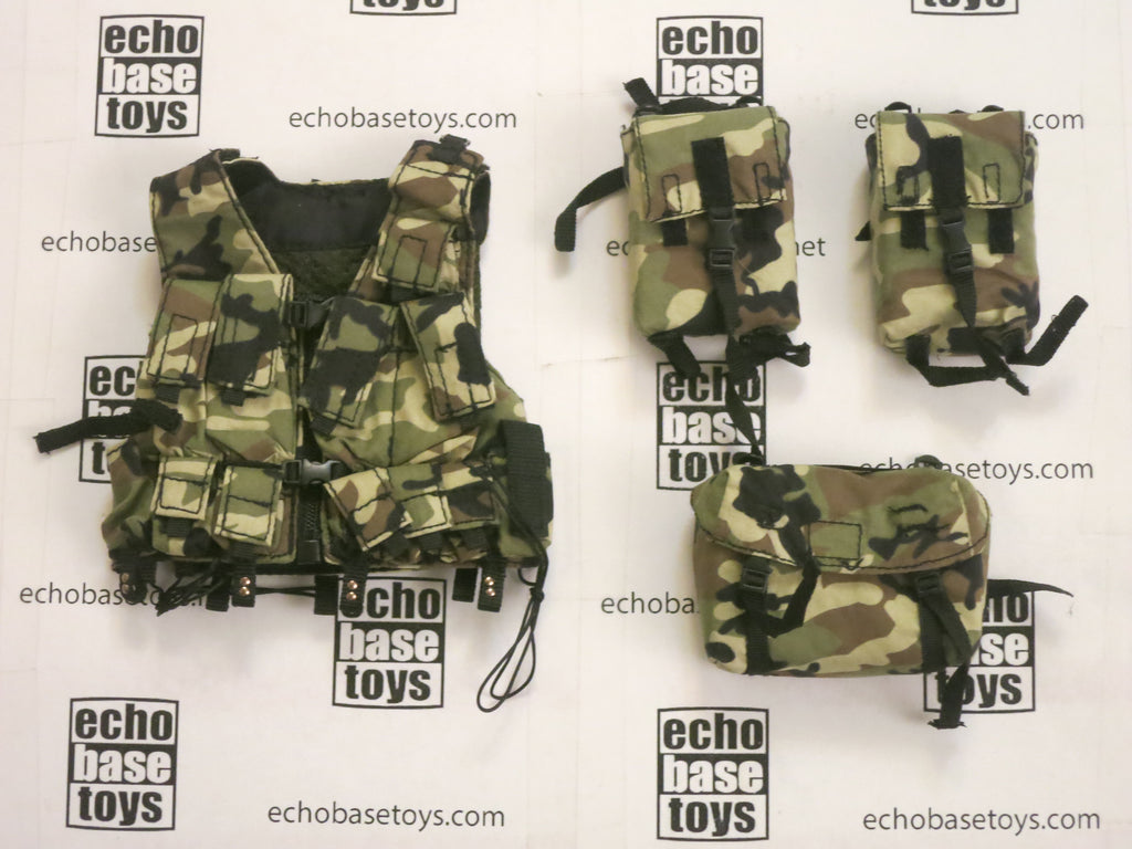 UJINDOU Loose 1/6th Russian SRVV Spetsnaz Vest w/Packs (KKO) #UJL4-Y250