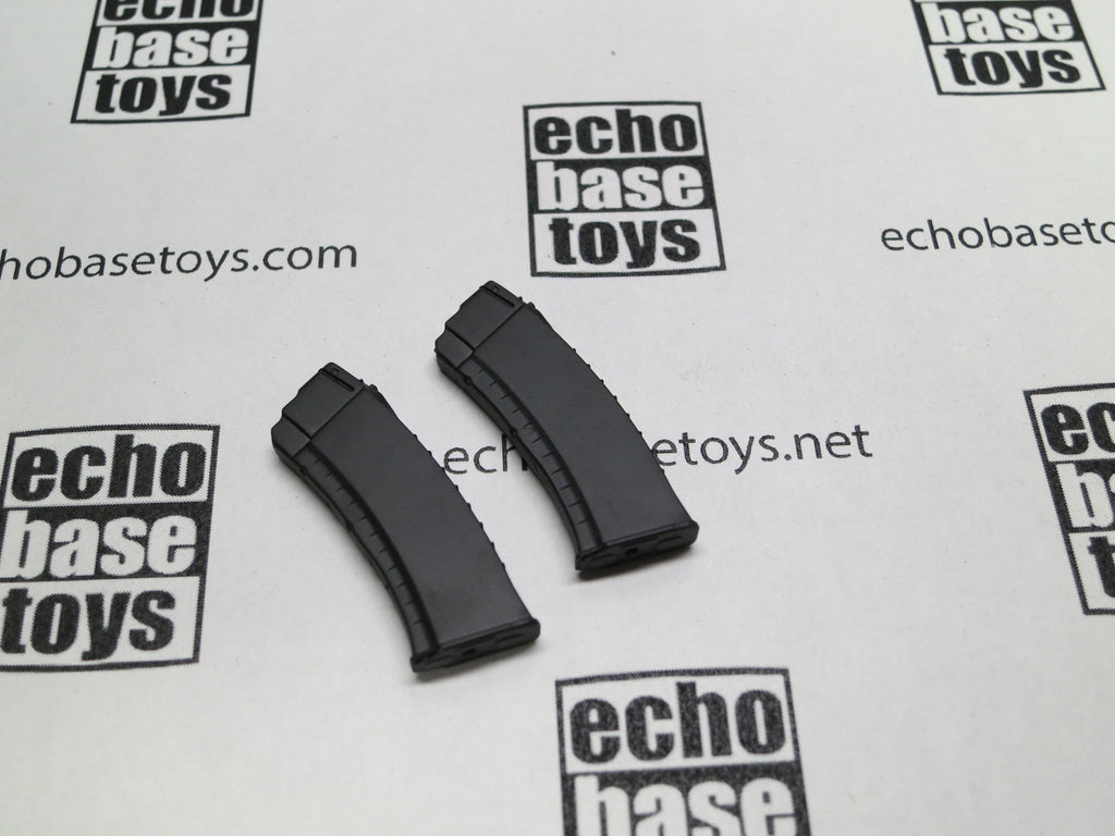 DAM Toys Loose 1/6th AK Magazine (2x)(30rd Size,Black) #DAM5-X109