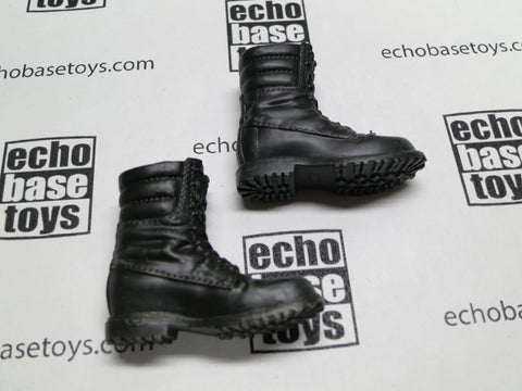 DAM Toys Loose 1/6th Boots Russian Paratrooper (Female Size,Black) #DAM5-B150