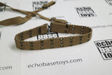 ALERT LINE 1/6 Loose WWII US Web Belt & Suspenders M1936 (Light Tan) WWII Era #ALL3-Y111