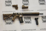 FLAG SET Loose 1/6th M4 RIS II Rifle (Coyote) w/Accessories Modern Era #FSL4-W502