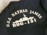 DAM Toys Loose 1/6th T-Shirt (Navy Blue)(USS Nathan James)  #DAM4-U025