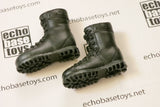 TOYS WORKS Loose 1/6th Boots - Combat (Black,Pair) Modern Era #TZL4-B300