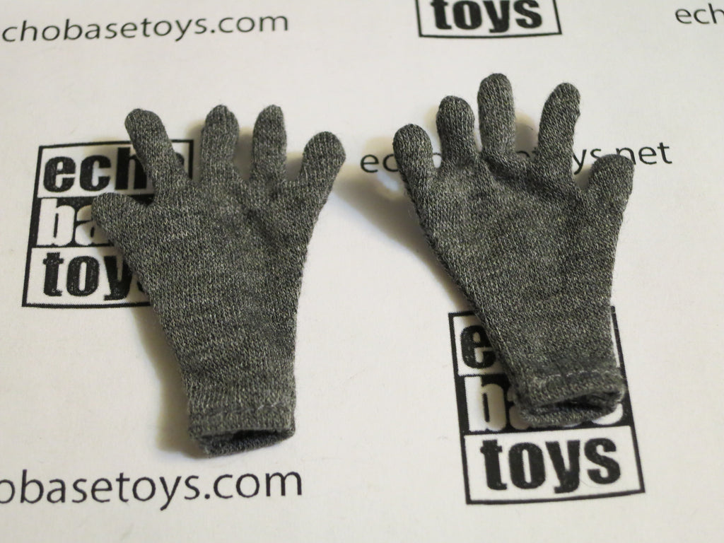 TOYS CITY Loose 1/6 WWII German Gloves (Pair,Gray,Knit Wool) #TCG1-A700