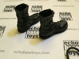 TOYS CITY Loose 1/6 WWII German Boots - FJ 2nd Pattern (Black, Plastic) #TCG1-B300