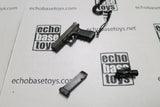 DAM Toys Loose 1/6th Glock 17 Pistol w/6004 Holster (Black) #DAM4-W038