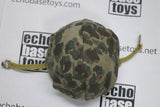 Dragon Models Loose 1/6th Scale WWII US M1 Helmet w/USMC Camo Cover  #DRL3-H400