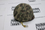 Dragon Models Loose 1/6th Scale WWII US M1 Helmet w/USMC Camo Cover  #DRL3-H400