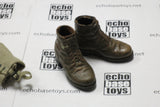 Blue Box Loose 1/6th Scale WWII British Ankle Boots (Brown,w/Leggings) #BBL2-B304