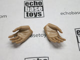 VERY COOL 1/6 Loose Hands (Pair,Medium Tan, Relaxed) #VCL9-HN003C