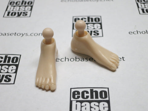VERY COOL 1/6 Loose Feet (Pair,Pale) #VCL9-FT001A