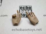 VERY COOL 1/6 Loose Hands (Pair,Tan,Pistol Grip) #VCL9-HD001B