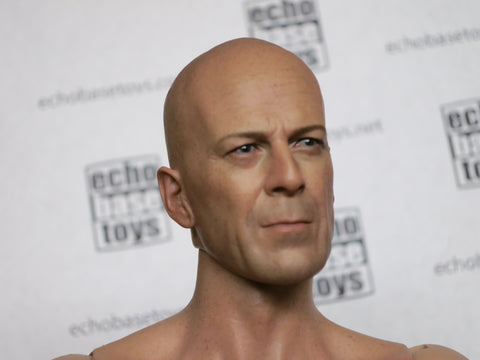 HOT TOYS 1/6th Loose Joe Colton Head Sculpt (Bruce Willis) #HTNB-H2001