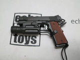 DAM Toys Loose 1/6th M1911 Pistol (CAG Version,w/Holster,Tac Light,Lanyard)) #DAM4-W041