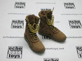 DAM Toys Loose 1/6th Boots (Rocky S2V, Coyote) #DAM4-B220