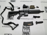 DAM Toys Loose 1/6th HK416D Assault Rifle (W/Sling,Tac Light,EoTech,IS,ForeGrip,PEQ15) #DAM4-W320