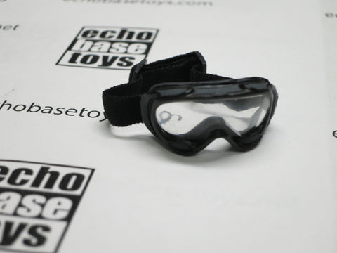 DAM Toys Loose 1/6th A-Frame Goggles (Black/Clear) #DAM4-A111