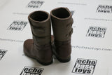 Dragon Models Loose 1/6th Scale WWII US Combat Service Boots " Buckle-style" #DRL3-F300
