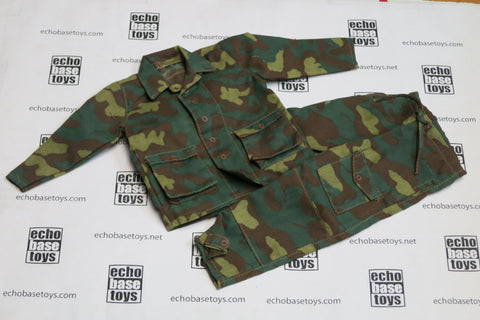 Dragon Models Loose 1/6th Scale WWII German Italian Camouflage Smock and Overtrousers #DRL1-U905
