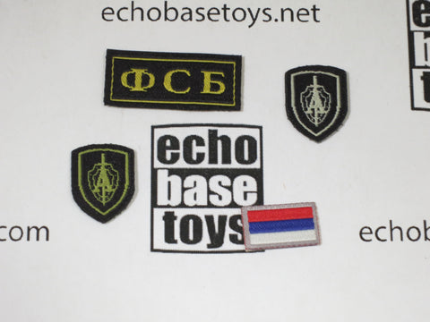 DAM Toys Loose 1/6th Patches (Spetsnaz FSB Alpha) #DAM4-A805