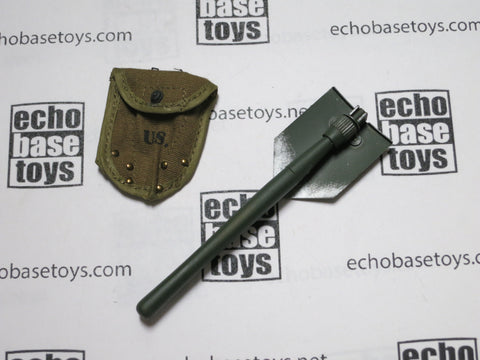 Soldier Story Loose 1/6th WWII USA M1943 Entrenching Tool w/Pouch (OD) (Folding Version) #SSL3-A904