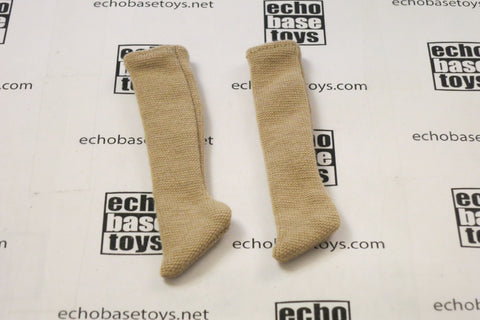 COTSWOLD Elite Brigade 1/6th WWII US Socks (Pair,Tan) #CEB3-A800A
