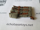 Dragon Models Loose 1/6th Scale WWII German MP40 Ammo Pouches (Set) Green "cloth" (Brown) straps #DRL1-P122