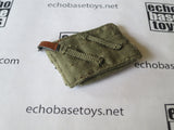 Dragon Models Loose 1/6th Scale WWII German MP40 Ammo Pouch (right side) Green "cloth" (Brown) straps #DRL1-P121