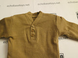 Soldier Story Loose 1/6th WWII BRITISH Sweater (V Neck, 3 Button) #SSL2-U800