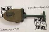 Blue Box Loose 1/6th Scale WWII US M1910 E-Tool (Short,w/OD Cover) #BBL3-A603